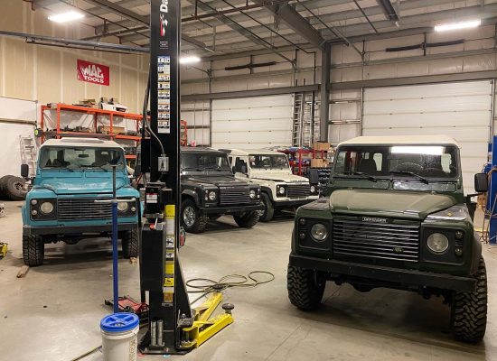 Land Rover Storage In Europe